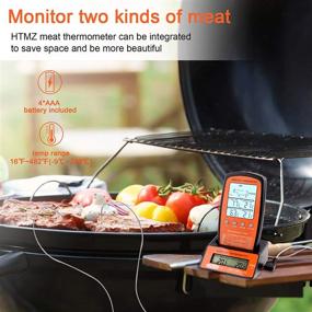 img 3 attached to HTMZ Wireless Thermometer Digital Instant Kitchen & Dining