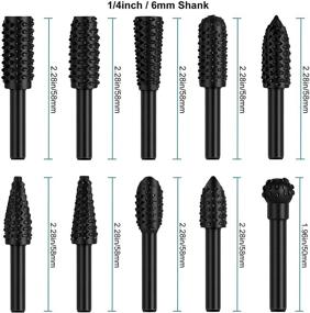 img 1 attached to 🛠️ Enhance Your Woodworking Skills with the EEEKit Rotating Embossed Grinding Tool