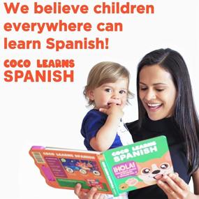 img 3 attached to 📚 Coco Learns Spanish: Musical Spanish Books for Kids, Bilingual Children's Books & Baby Toys - Vol. 2