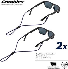 img 3 attached to Комплект регулируемых фиксаторов для очков Croakies