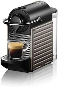 img 4 attached to ☕ Nespresso BEC430TTN Pixie Espresso Machine by Breville, Titan - Enjoy Crave-Worthy Espresso at Home!