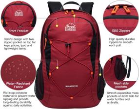 img 1 attached to 🎒 Aveler Lightweight Daypack - Durable Resistance Backpack