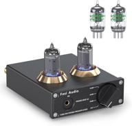 фонокорректор fosi audio box x2 mm: 🎵 улучшите звук вашего проигрывателя с помощью вакуумных ламп 6a2 и 5654w! логотип