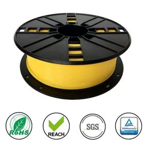 img 3 attached to 🟡 High-Accuracy NOVAMAKER Yellow ABS Filament - 1kg Spool, 1.75mm Diameter