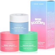 🌱 dew care mini scoops: wash off face mask skin care trio – self care gift set, korean skin care starter kit, facial treatment, vegan, cruelty-free, paraben-free logo