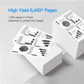 img 2 attached to 🖨️ Совместимый картридж LxTek 4-х штук для HP 85A CE285A - используется с Laserjet Pro P1102W, P1109W, M1212NF, M1217NFW (черный)