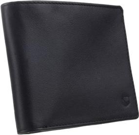 img 4 attached to Ultimate RFID Blocking: Silent Pocket Leather Bi Fold Wallet