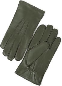 img 4 attached to 🧤 YISEVEN Motorcycle Accessories: Sheepskin Touchscreen Gloves & Mittens for Men