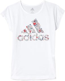 img 1 attached to Adidas Kids Girls Slit White