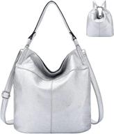 👜 versatile convertible shoulder handbags: women's crossbody backpack, hobo bags with wallets logo