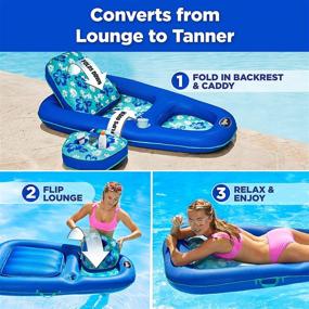 img 2 attached to 🌊 Experience Aquatic Bliss with Aqua Campania Ultimate Adjustable Inflatable: Your Ultimate Water Companion