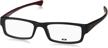 oakley eyeglasses 1066 0453 black brand logo