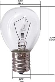 img 3 attached to 💡 Pack of 6 Original Glitter Lamps - Ideal Replacement Set