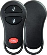 keylessoption replacement shell for gq43vt13t, gq43vt17t, gq43vt9t keyless entry remote control car key fob logo