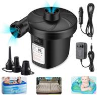 🏊 ultimate electric air pump for pool inflatables: quick fill, deflate & perfect for camping, water toys, boat & air bed! logo