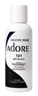 adore jet black semi-permanent haircolor, 4oz (118ml) - pack of 2 logo