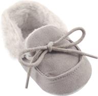 luvable friends moccasin slipper: stylish and comfy boys' shoes! logo