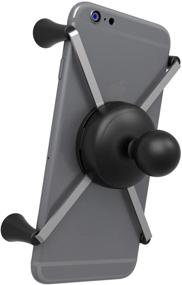 img 2 attached to RAM Mounts X-Grip Universal Large Phone/Phablet Holder with 1in. Rubber Ball RAM-HOL-UN10BU