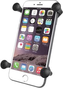 img 3 attached to RAM Mounts X-Grip Universal Large Phone/Phablet Holder with 1in. Rubber Ball RAM-HOL-UN10BU