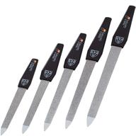 3 swords germany - high-quality sapphire nail file set (5 pcs.) with 3-way nail buffer (1 pc.), manicure pedicure finger &amp; toe nail care - made in germany (671) logo