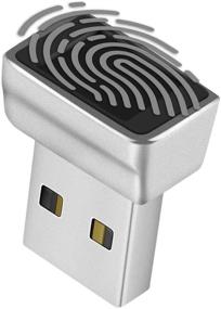 img 4 attached to 🔒 TNP Nano USB Fingerprint Reader - Windows 10 Hello Security Key Biometric Scanner Dongle for Instant Access, Password-Free Login, Sign-in, Lock/Unlock PC & Laptops
