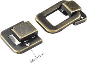 img 2 attached to Uxcell Toggle Bronze Decorative Jewelry Hardware in Cabinet Hardware