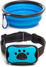 img 4 attached to 🐶 Humane No Shock Anti Bark Training Collar with Free Collapsible Dog Bowl: Train Your Dog Responsibly!