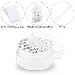 img 1 attached to SumDirect Sensitive Spatula Clear Cosmetic Containers: Optimal Storage Solution for Your Delicate Cosmetics