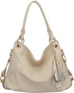 womens handbag shoulder leather tassel women's handbags & wallets for hobo bags logo