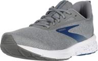 brooks anthem white grey peach logo