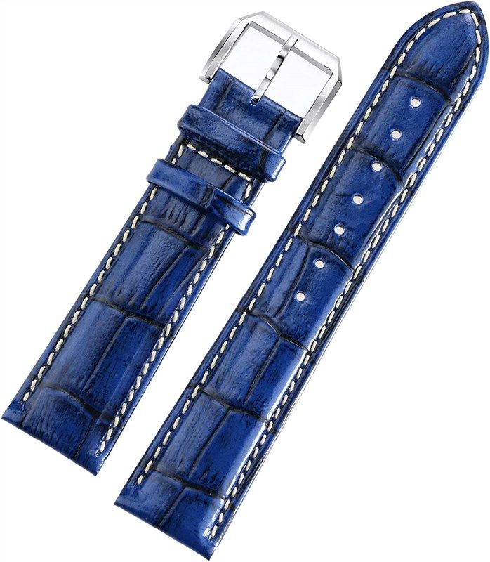 Genuine Cowhide Crocodile Contrast Stitching 标志