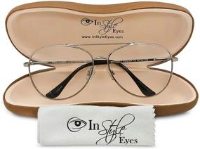 img 2 attached to C Moore Progressive Aviator Reading Glasses by In Style Eyes