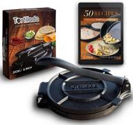 🌮 tortillada: your ultimate guide to perfect homemade tortillas – premium cast iron tortilla press (8 inch) logo