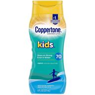 🧴 coppertone kids spf 70 water-resistant sunscreen lotion (8 fl oz) - broad spectrum protection (packaging variations) logo