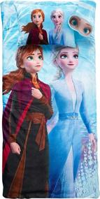 img 4 attached to 👑 Cozy Disney Frozen 2 Slumber Set - 3 Piece Sleepover Bundle by Jay Franco