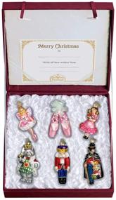 img 3 attached to 🎄 Captivating Old World Christmas Ornaments: Nutcracker Suite Collection Blown Glass Ornaments for Your Xmas Tree