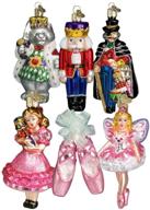 🎄 captivating old world christmas ornaments: nutcracker suite collection blown glass ornaments for your xmas tree логотип