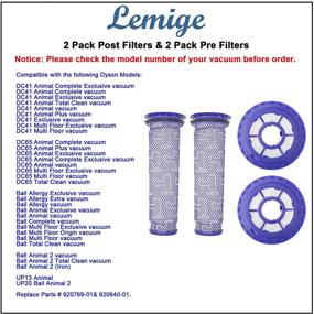 img 2 attached to Lemige Filters Replacement 920769 01 920640 01