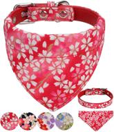 🐶 vaburs dog collar with bandana: fancy and adjustable pet collar for dogs – perfect for small, medium, and large breeds logo