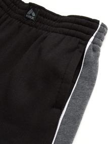 img 1 attached to 👖 RBX Boys' Active Fleece Jogger Pants - 4 Pack Sweatpants (Size: 5-20)