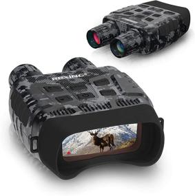 img 4 attached to Rexing B1 (Digital Camo) Night Vision Goggles Binoculars With LCD Screen