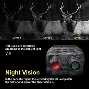 img 1 attached to Rexing B1 (Digital Camo) Night Vision Goggles Binoculars With LCD Screen
