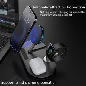 img 2 attached to LZSTUS Magnetic Wireless Charging Charger