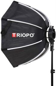 img 4 attached to TRIOPO KX65 25.6inch Portable Octagon Softbox Reflector: Ideal for Godox V1 AD200 AD200Pro TT600 TT685 V860 and More Camera Speedlights