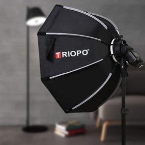 img 3 attached to TRIOPO KX65 25.6inch Portable Octagon Softbox Reflector: Ideal for Godox V1 AD200 AD200Pro TT600 TT685 V860 and More Camera Speedlights