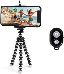 img 4 attached to 📸 Unleash Your Selfie Game with Realm Selfie Tripod Kit in Sleek Black (RLMS3BK)