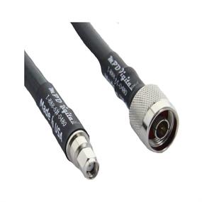 img 3 attached to MPD Digital Times Microwave LMR400 Coaxial Cable - N Male to RPSMA Male Connectors - 30ft Length: Ideal for Hotspot, Wi-Fi, Radio Transmitters, Antennas