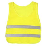 👶 yellow neon kidco hi vis reflective vest - enhance daylight, dawn, and dusk visibility for kids at play logo