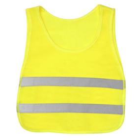 img 4 attached to 👶 Yellow Neon KidCo Hi Vis Reflective Vest - Enhance Daylight, Dawn, and Dusk Visibility for Kids at Play