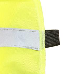 img 2 attached to 👶 Yellow Neon KidCo Hi Vis Reflective Vest - Enhance Daylight, Dawn, and Dusk Visibility for Kids at Play
